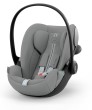 cybex cloud g3 plus - fotelik dla noworodka 40-87 cm - kolor stone grey - widok pod skosem