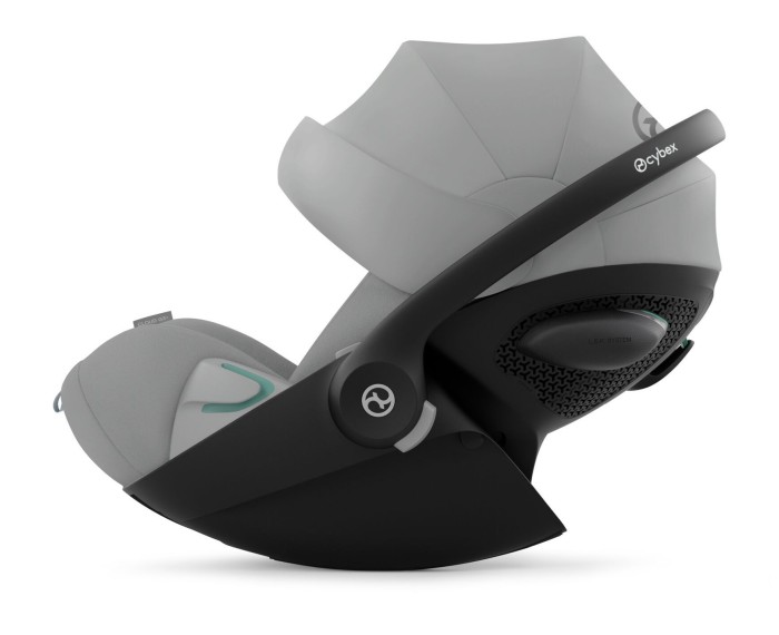 cybex cloud g3 plus - fotelik dla noworodka 40-87 cm - kolor stone grey - bazowa pozycja oparcia - widok od boku