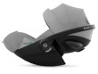 cybex cloud g3 plus - fotelik dla noworodka 40-87 cm - kolor stone grey - rozłożone oparcie - widok od boku
