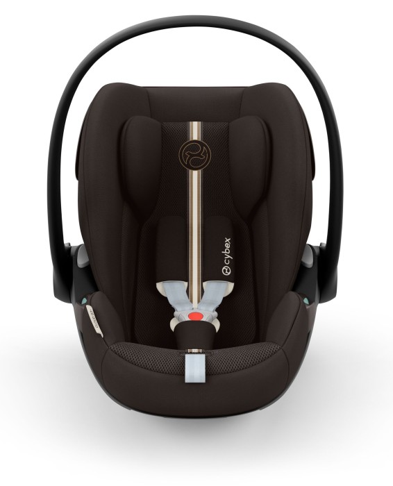 cybex cloud g3 plus - fotelik dla noworodka 40-87 cm - kolor chocolate brown - widok od przodu
