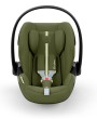 cybex cloud g3 plus - fotelik dla noworodka 40-87 cm - kolor moss green - widok od przodu