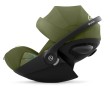 cybex cloud g3 plus - fotelik dla noworodka 40-87 cm - kolor moss green - bazowa pozycja oparcia - widok od boku