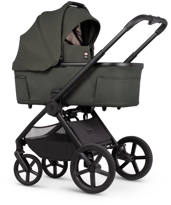 venicci upline 3 - wózek dziecięcy 2w1 - edycja limitowana hunter x venicci - kolor dark olive - wersja głęboka
