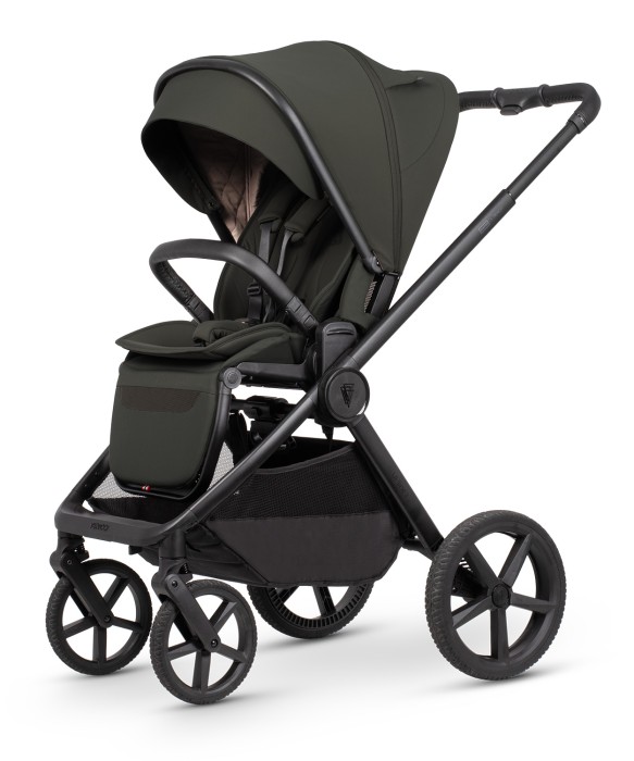 venicci upline 3 - wózek dziecięcy 2w1 - edycja limitowana hunter x venicci - kolor dark olive - wersja spacerowa