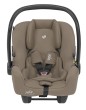 joie i-snug 2 - fotelik dla noworodka 40-75 cm - kolor cashew (beżowy) - widok od przodu (bez daszka)