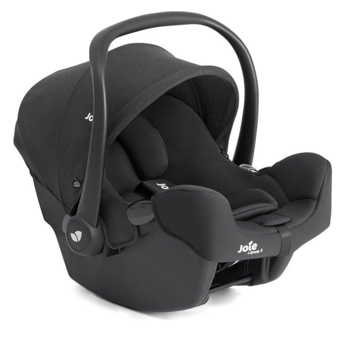 JOIE i-Snug 2 v2 | Fotelik dla noworodka | Raven | Baza ISOFIX