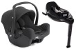 joie i-snug 2 - fotelik dla noworodka - zestaw z obrotową bazą isofix joie i-base encore - kolor raven