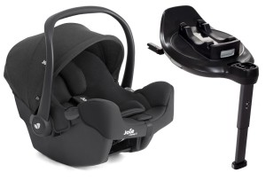 JOIE i-Snug 2 v2 | Fotelik dla noworodka | Raven | Baza ISOFIX