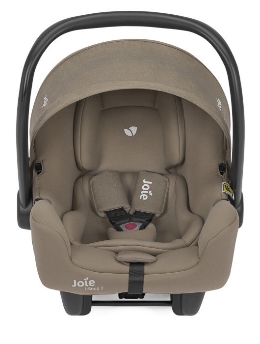 joie i-snug 2 - fotelik dla noworodka 40-75 cm - kolor cashew (beżowy) - widok od przodu