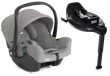 joie i-snug 2 - fotelik dla noworodka - zestaw z obrotową bazą isofix joie i-base encore - kolor quartz
