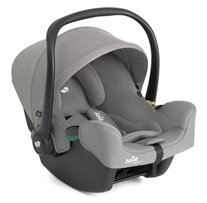 joie i-snug 2 - fotelik dla noworodka 40-75 cm - kolor quartz (szary) - widok pod skosem