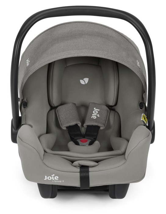 joie i-snug 2 - fotelik dla noworodka 40-75 cm - kolor quartz (szary) - widok od przodu