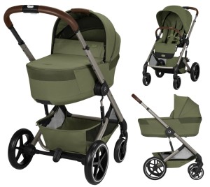 CYBEX BALIOS wózek 2w1 ze składaną gondolą | Moss Green | 2026
