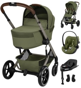 CYBEX BALIOS wózek 3w1 z fotelikiem Cloud G3 | Moss Green | 2026