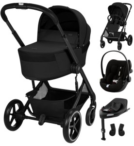 CYBEX BALIOS wózek 3w1 z fotelikiem Cloud G3 | Moon Black | 2026 
