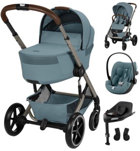 CYBEX BALIOS wózek 3w1 z fotelikiem Cloud G3 | Stormy Blue | 2026 