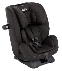GRACO SLIMFIT R129  fotelik 40-145 cm | Midnight Black | OUTLET