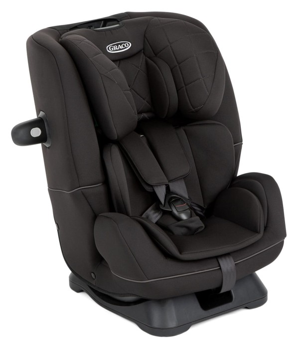 GRACO SLIMFIT R129  fotelik 40-145 cm | Midnight Black | OUTLET