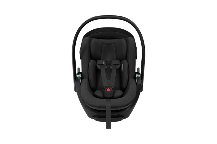 Thule Maple Black fotelik dla niemowlaka widok od frontu