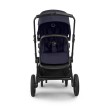 bugaboo cub - wózek dziecięcy 2w1 - wersja spacerowa, tyłem do kierunku jazdy - widok od tyłu - kolor forest green (zielony)