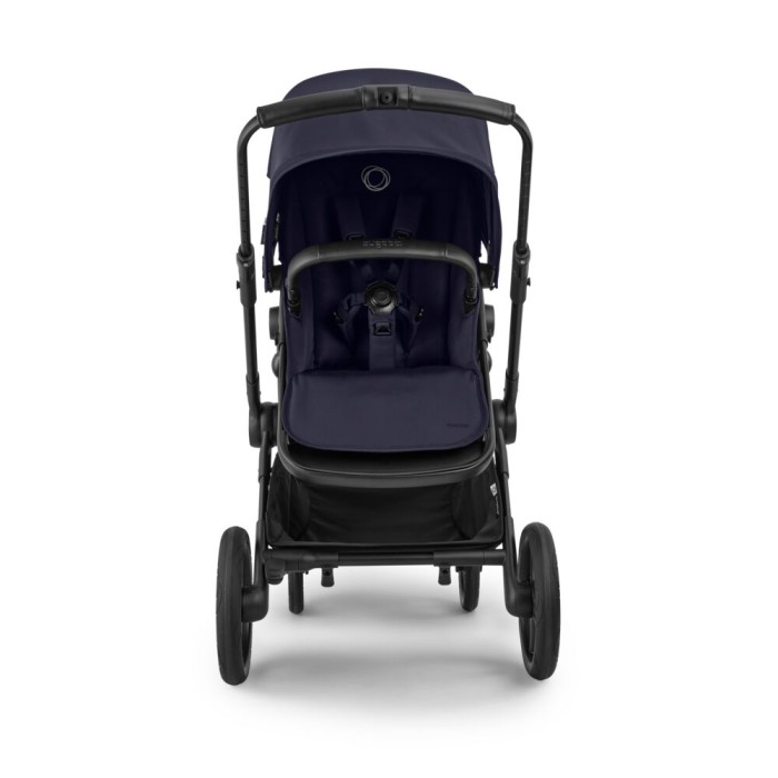 bugaboo cub - wózek dziecięcy 2w1 - wersja spacerowa, tyłem do kierunku jazdy - widok od tyłu - kolor forest green (zielony)