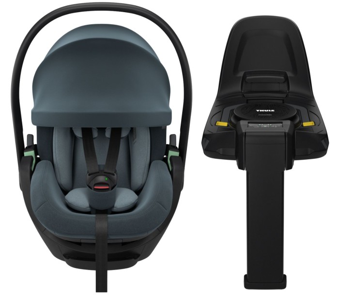 THULE MAPLE CONNECT fotelik dla noworodka z bazą ISOFIX | Darkest Blue
