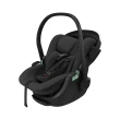 Thule Maple Connect kolor Black widok na fotelik ze złożoną budką
