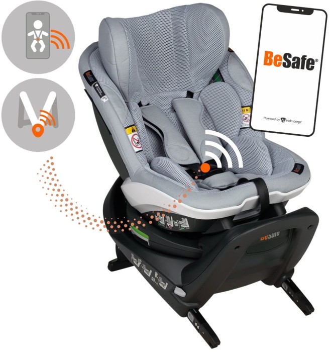 BESAFE iZi TURN M i-Size fotelik obrotowy 61-105 cm | Peak Mesh | OUTLET