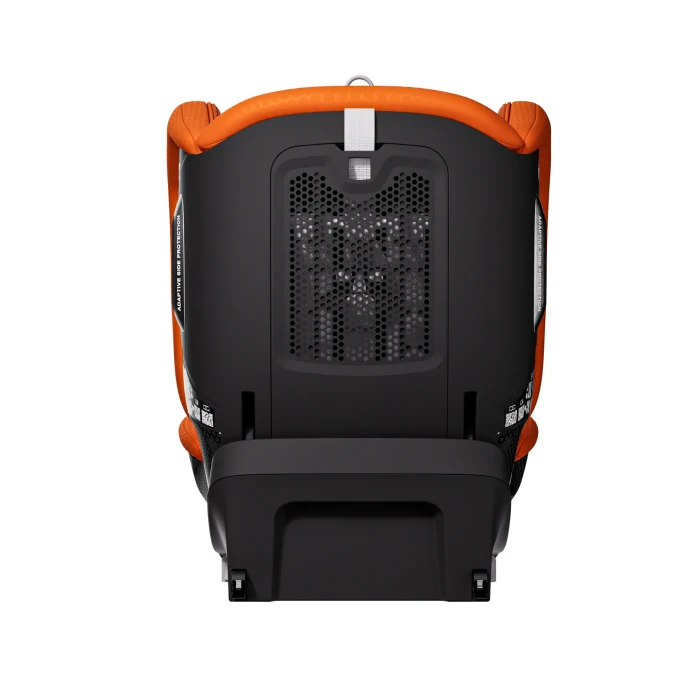 Recaro Velix 1 Vibrant Orange fotelik uniwersalny - widok na wentylowane plecy fotelika