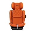 Recaro Velix 1 Vibrant Orange fotelik uniwersalny - tryb booster z założoną osłoną boczną