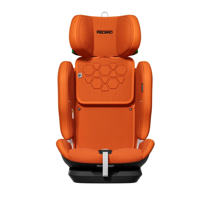 Recaro Velix 1 Vibrant Orange fotelik uniwersalny - tryb booster bez osłony bocznej