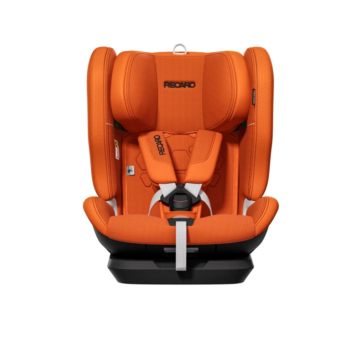 Recaro Velix 1 Vibrant Orange fotelik uniwersalny - tryb do 105 cm bez osłony bocznej
