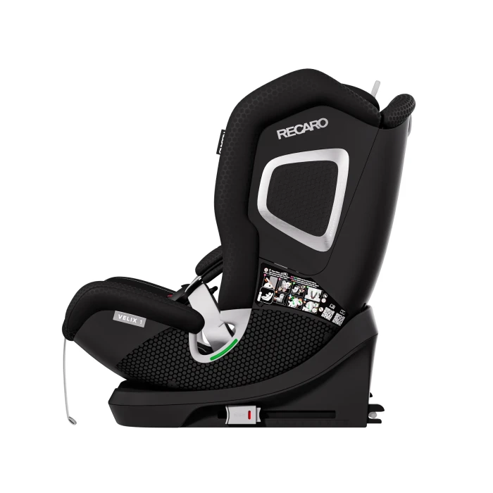 Recaro Velix 1 Fresh Black fotelik uniwersalny - pozycja odchylona