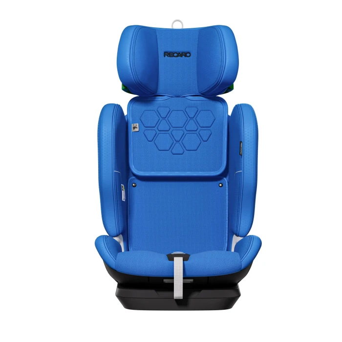 Recaro Velix 1 Calm Blue fotelik uniwersalny - tryb booster bez osłony bocznej
