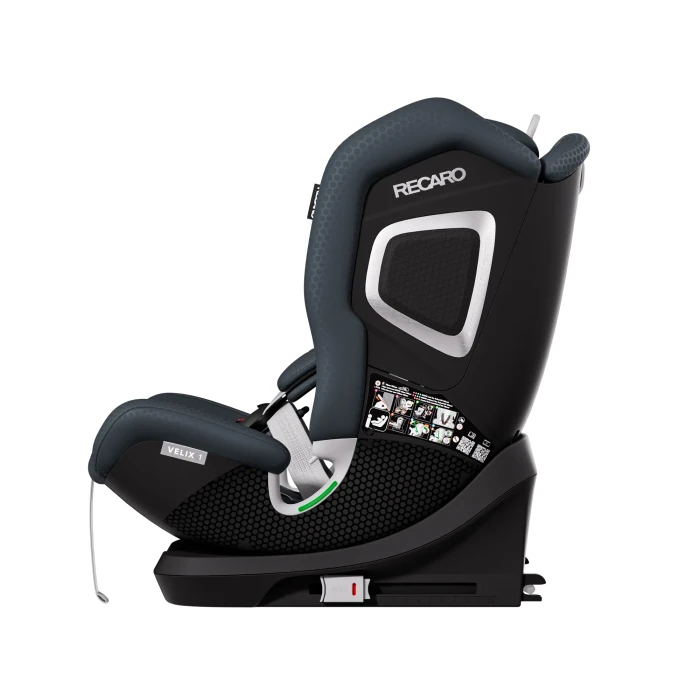 Recaro Velix 1 Gallant Grey fotelik uniwersalny - pozycja odchylona