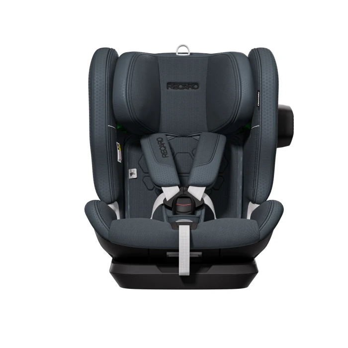 Recaro Velix 1 Gallant Grey fotelik uniwersalny - tryb do 105 cm z założoną osłoną boczną