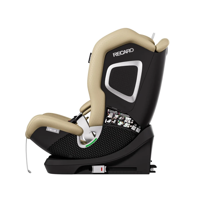Recaro Velix 1 Elegant Beige fotelik uniwersalny - pozycja odchylona