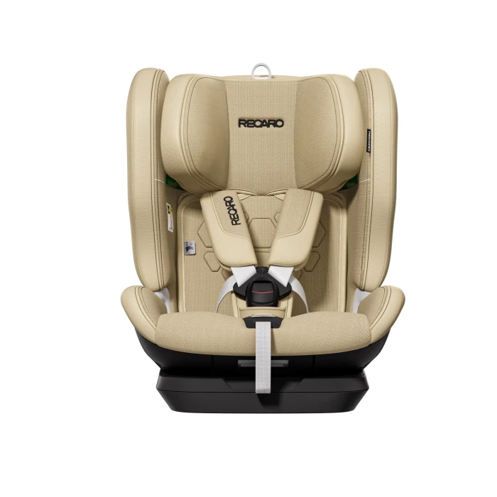 Recaro Velix 1 Elegant Beige fotelik uniwersalny - tryb do 105 cm bez osłony bocznej