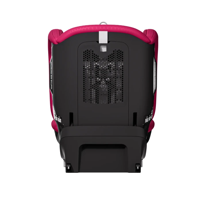 Recaro Velix 1 Wow Pink  fotelik uniwersalny - widok na wentylowane plecy fotelika