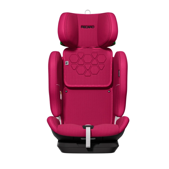 Recaro Velix 1 Wow Pink  fotelik uniwersalny - tryb booster bez osłony bocznej