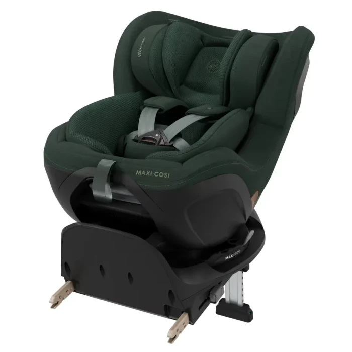 MAXI-COSI Mica Slide Pro fotelik obrotowy 40-105 cm | Authentic Green