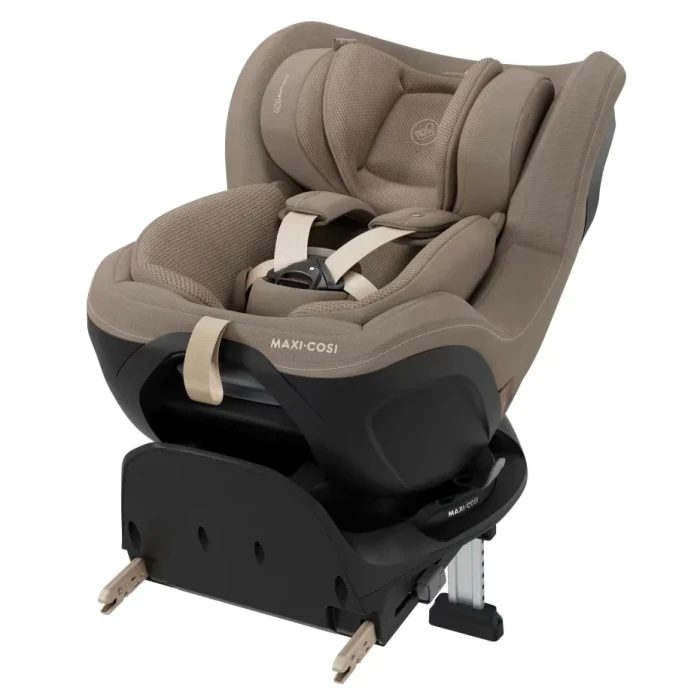 MAXI-COSI Mica Slide Pro fotelik obrotowy 40-105 cm | Authentic Truffle