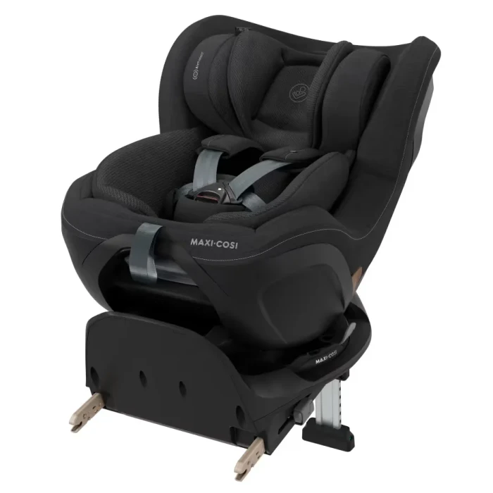 MAXI-COSI Mica Slide Pro fotelik obrotowy 40-105 cm | Authentic Black