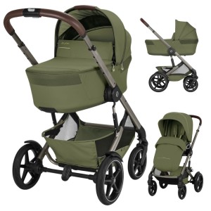 CYBEX TALOS S LUX wózek dziecięcy 2w1 ze składaną gondolą | Moss Green