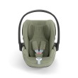 Cybex Cloud T Sage Green fotelik dla niemowlaka widok od frontu