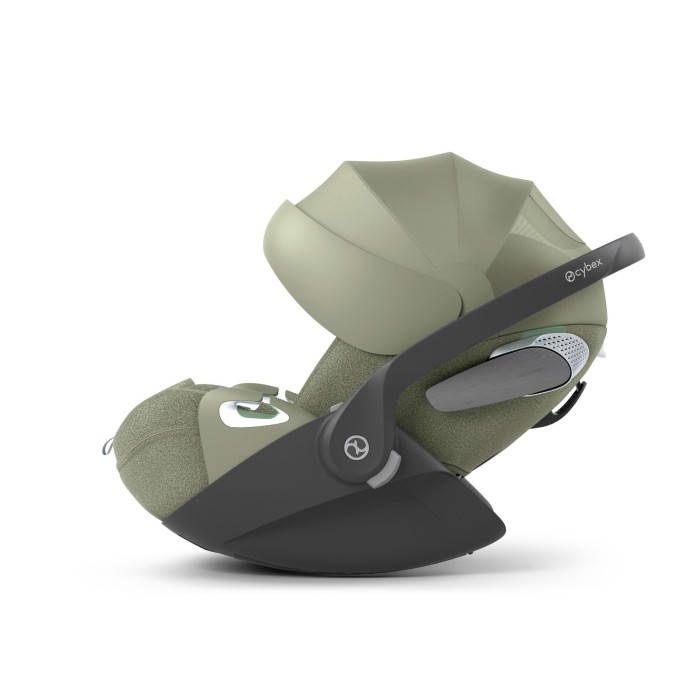 Cybex Cloud T Sage Green fotelik dla niemowlaka z regulacją pozycji - pozycja siedząca