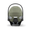 Cybex Cloud T Sage Green fotelik dla noworodka widok na oparcie fotelika