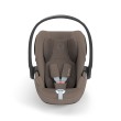 Cybex Cloud T Coconut Brown fotelik dla niemowlaka widok od frontu