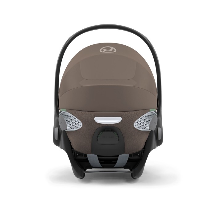 Cybex Cloud T Coconut Brown fotelik dla noworodka widok na oparcie fotelika