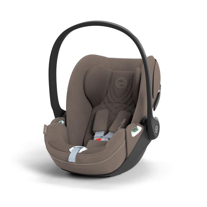 Cybex Cloud T Coconut Brown fotelik dla niemowlaka widok od frontu
